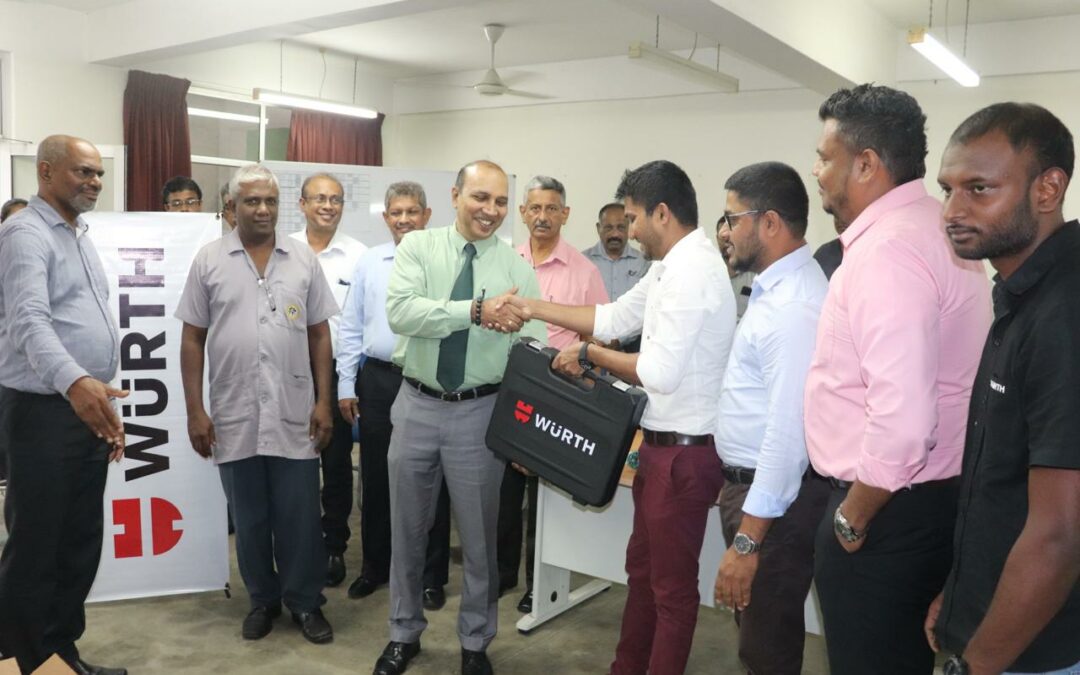 “Empowering Future Automotive Experts: CGTTI Receives Major Donation from Würth Lanka!”